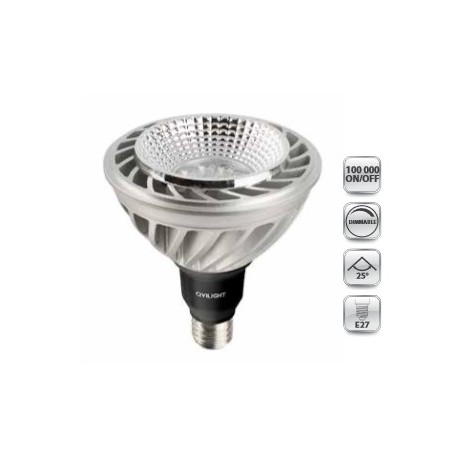 LAMPE LED DPAR38 blanc chaud ( 1250Lm ) 24 w