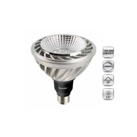 LAMPE LED DPAR38 blanc froid ( 1250Lm ) 24 w