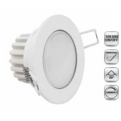 SPOT LED ORIENTABLE Blanc chaud ( 420Lm ) 7 w DIMMABLE