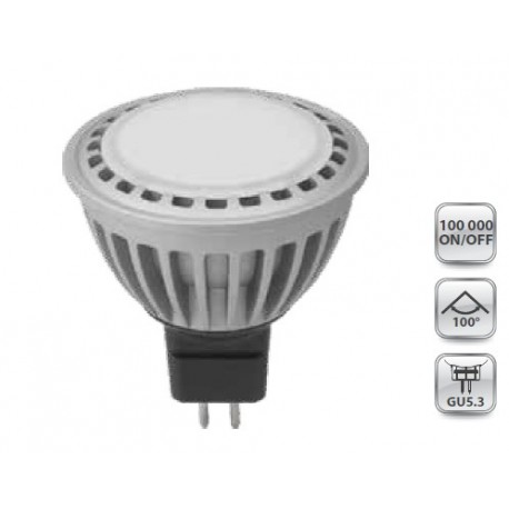 LAMPE LED MR11  blanc chaud ( 200ml ) 4w