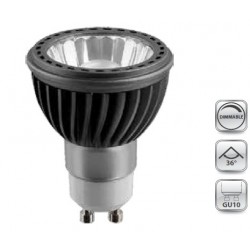 LAMPE LED DGU10  blanc froid ( 500Lm ) 9w 230V  DIMMABLE HALED